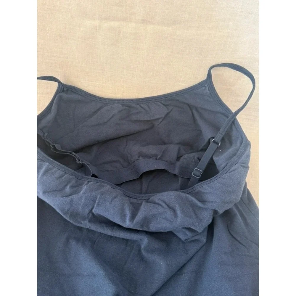 Navy blue spaghetti strap camisole tank top